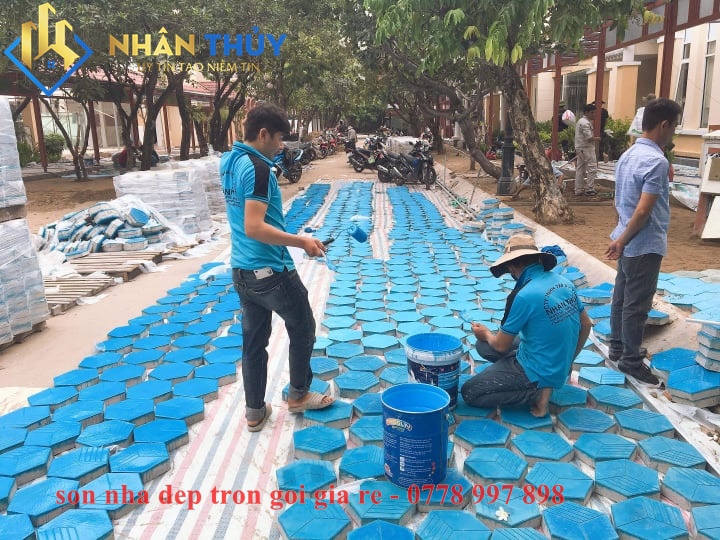 thợ sơn nhà trọn gói tại quận 5