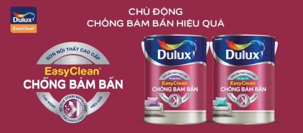 Sơn Dulux Easy Clean Chống bám bẩn