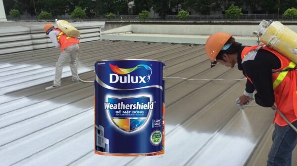 sơn chống nóng mái tôn dulux